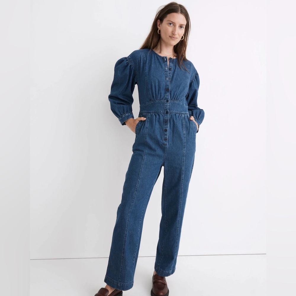 Madewell denim Jumpsuit